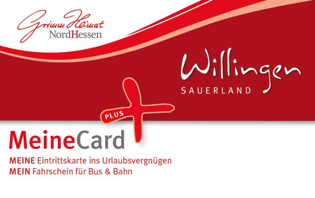 Ferienblockhaus Willingen Mit Meinecardplus Willingen (Upland) Exterior foto